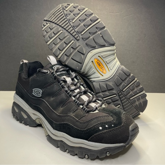 Skechers Sport 6590 Energy Black Gray Mens size 10.5 - Picture 1 of 10